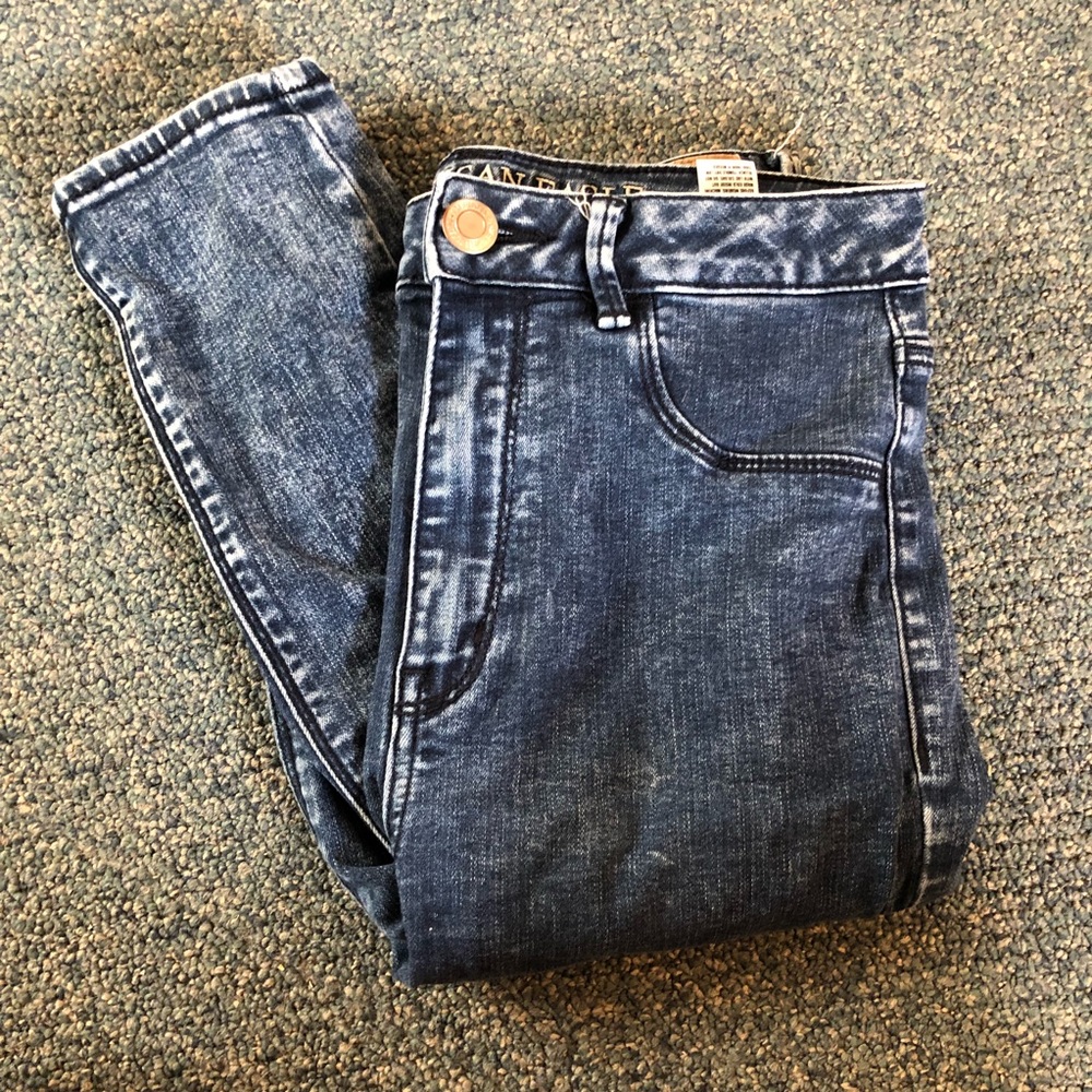 American Eagle sky high jeggings